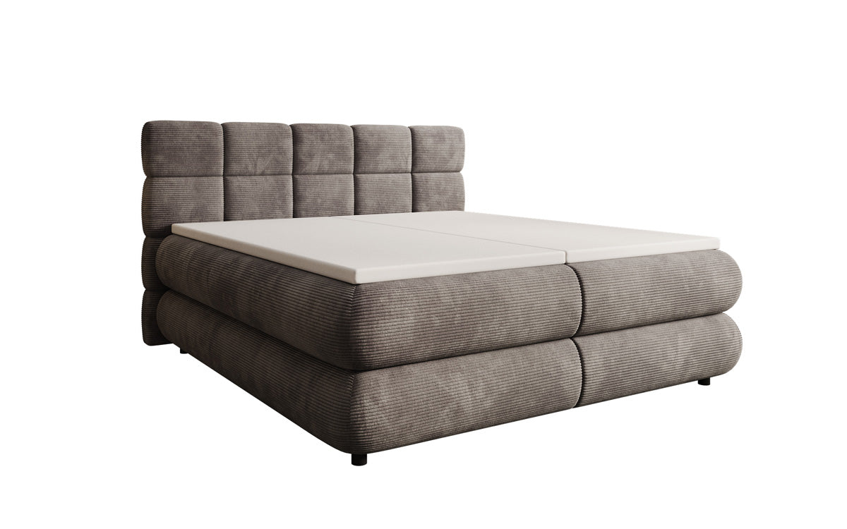 Boxspringbett Relana - elektrisch verstellbar in Cord