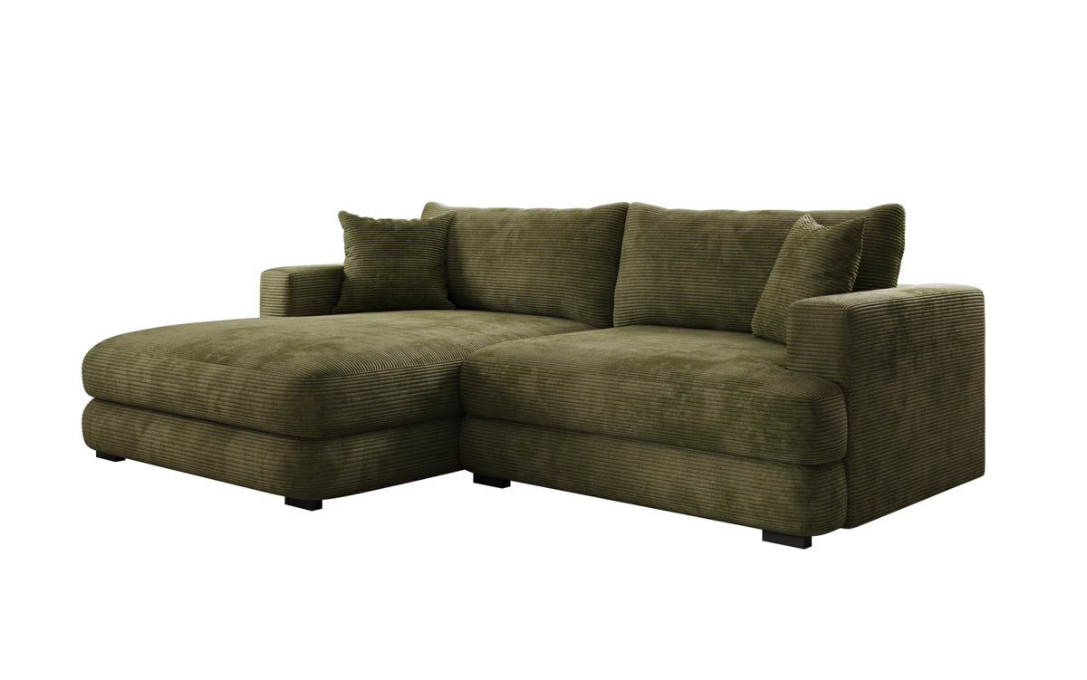Designer Ecksofa Lima in Cord