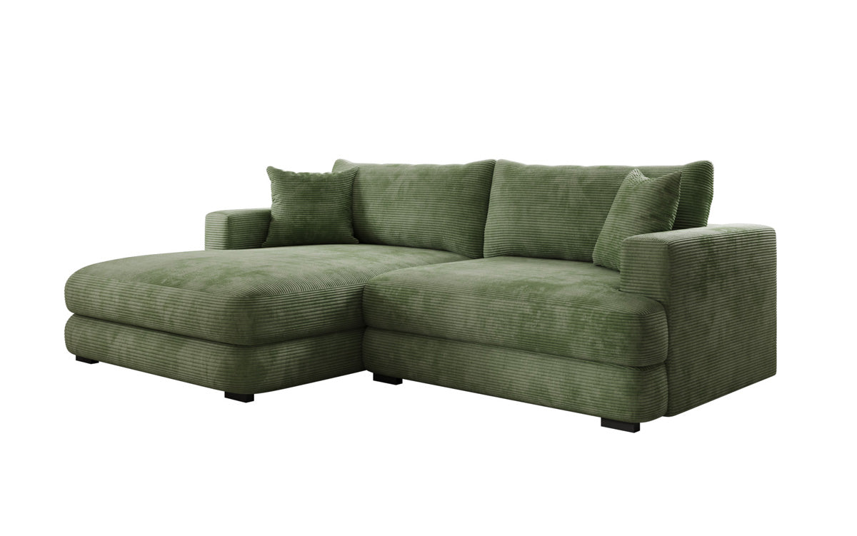 Designer Ecksofa Lima in Cord