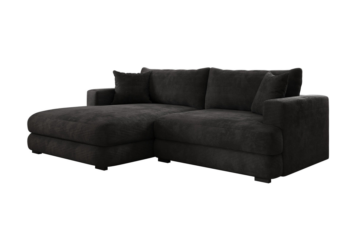 Designer Ecksofa Lima in Cord
