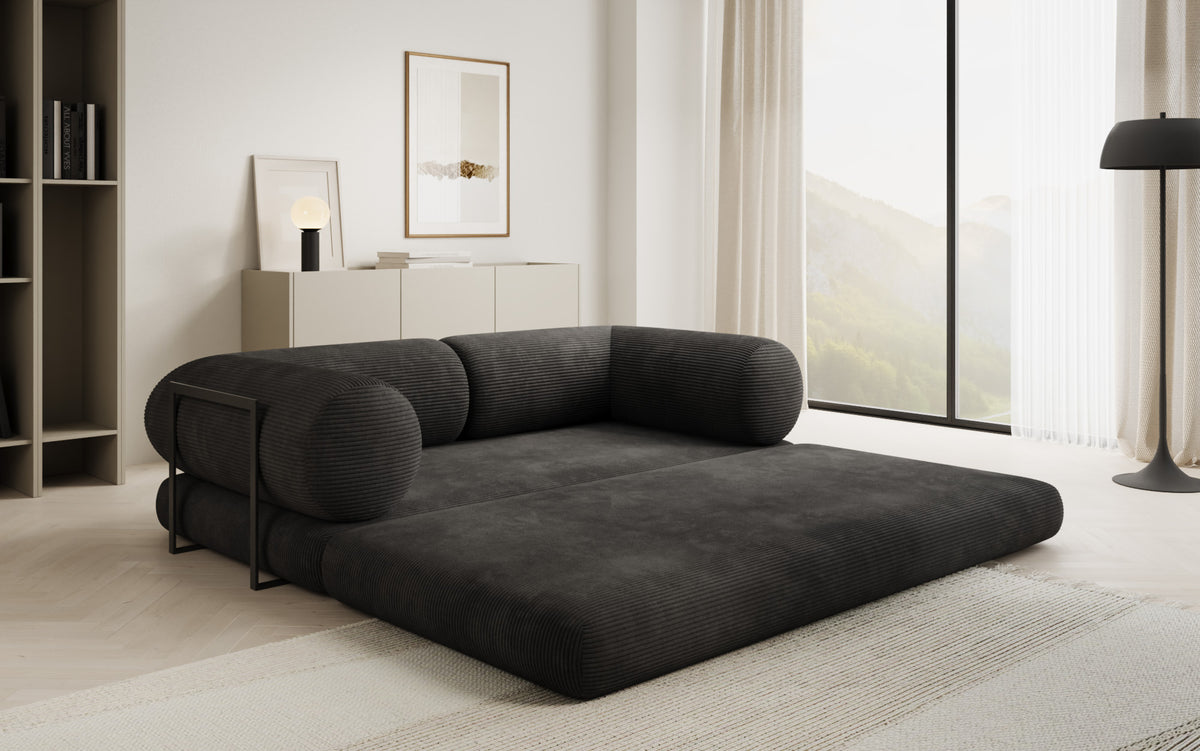 Designer Sofa Lazy Tube 3 Sitzer in Cord