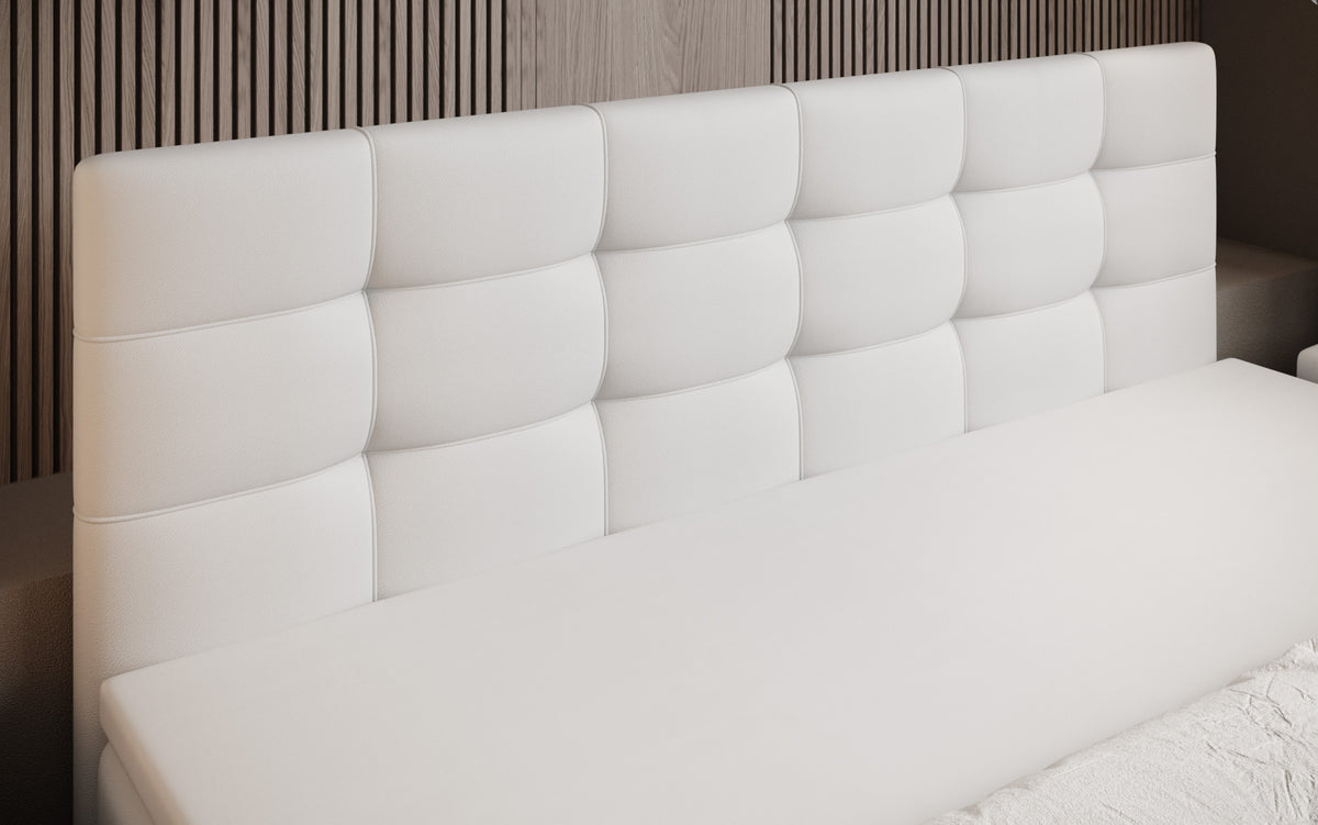 Boxspringbett Luxor Kunstleder mit Stauraum