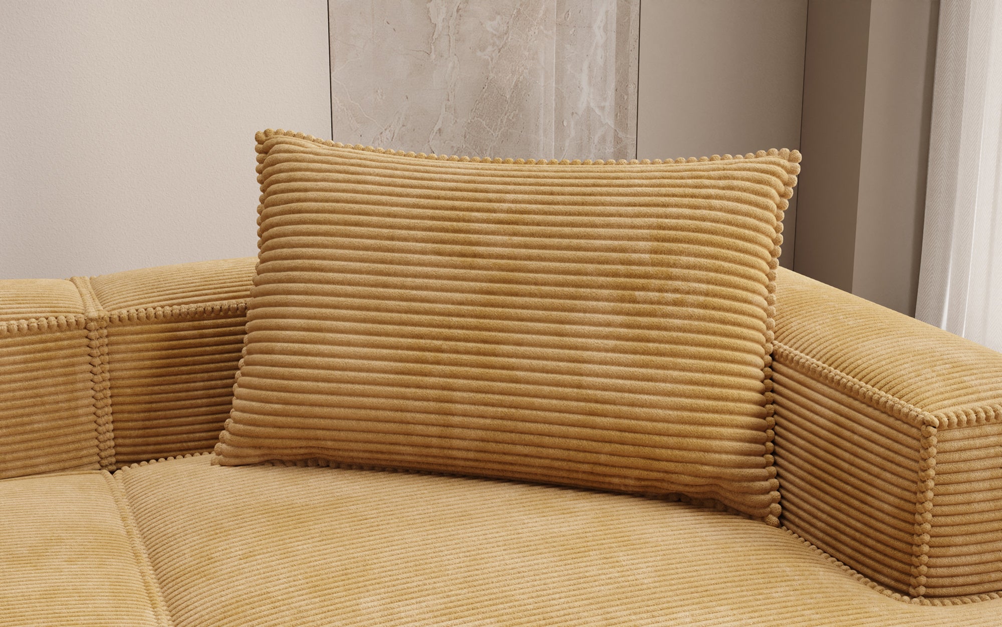 Zierkissen Lesley 45x80 in Cord
