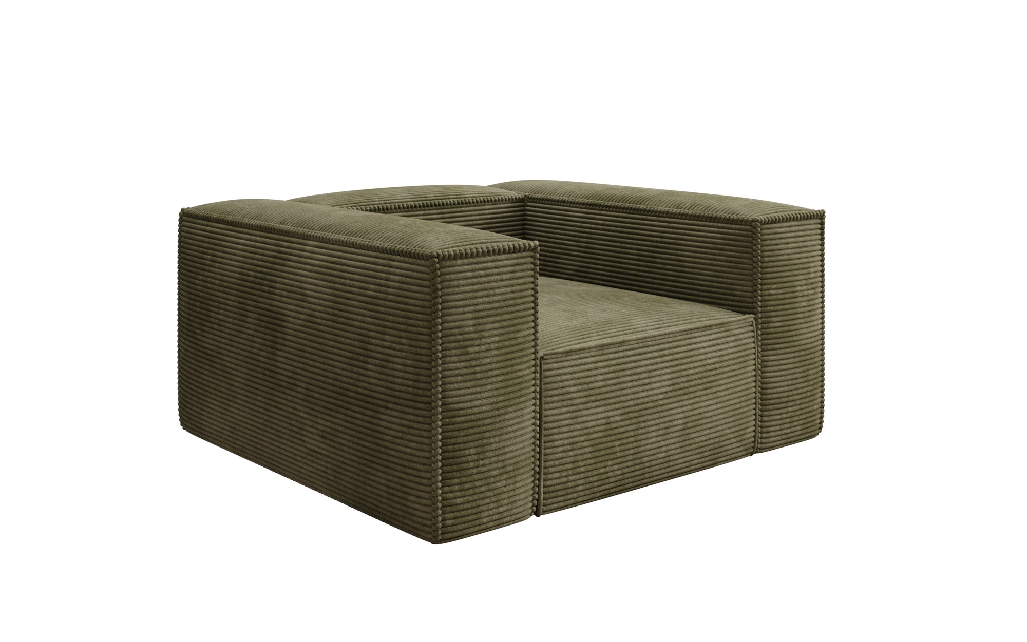 Designer Sofa-Sessel Lesley in Cord