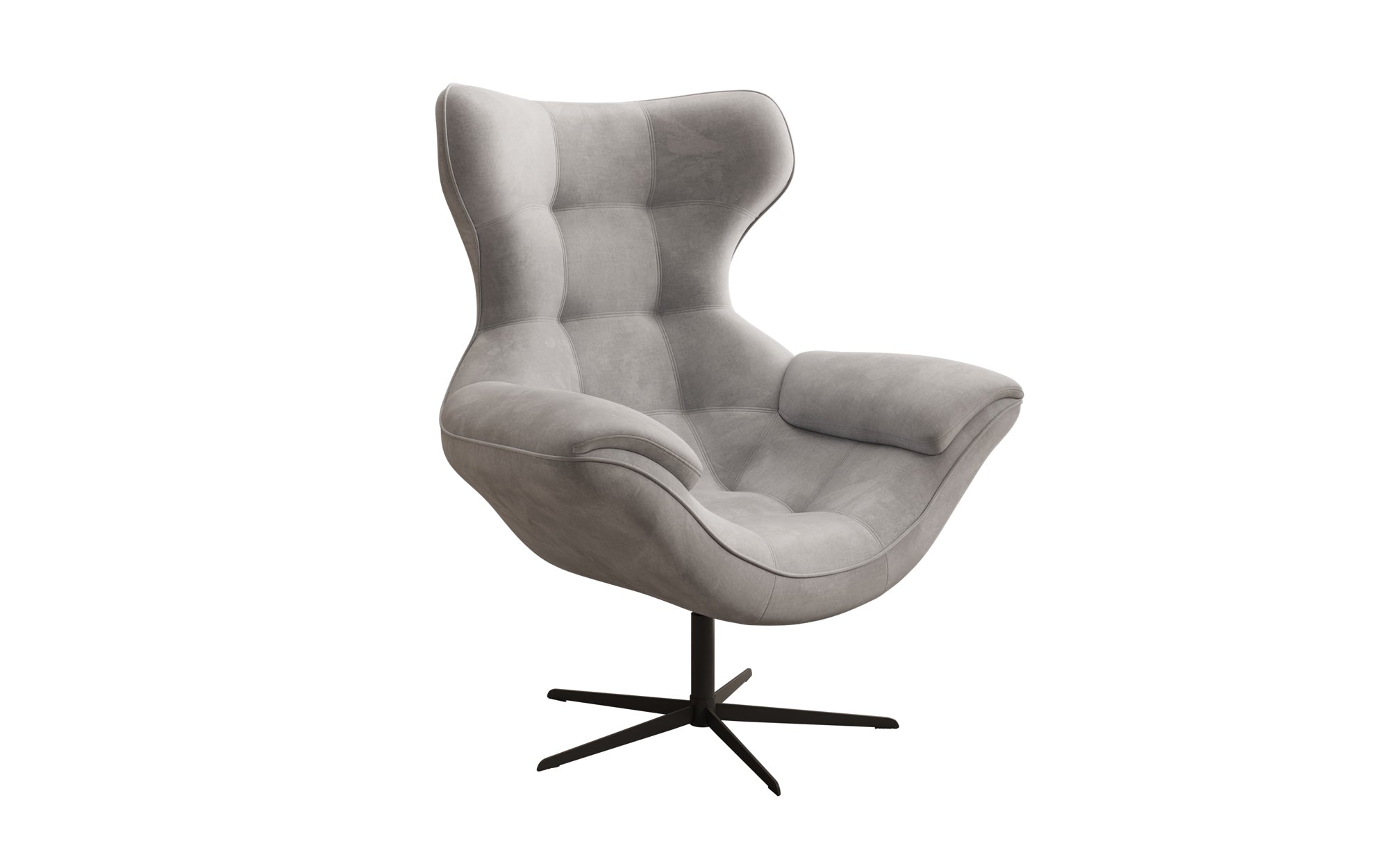 Designer Sofa-Sessel Aurelio in Samt