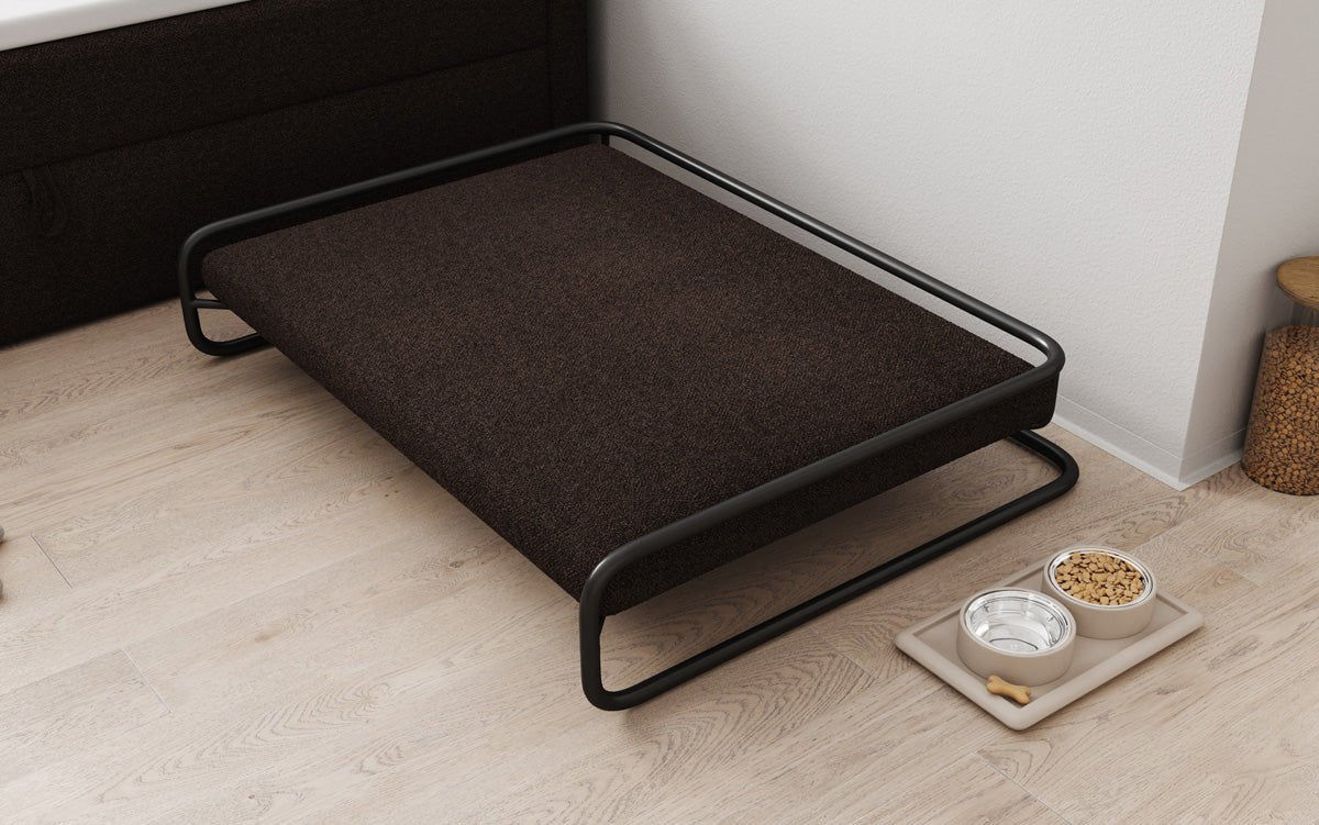 Hundebett Arlo 110×80cm in Bouclé