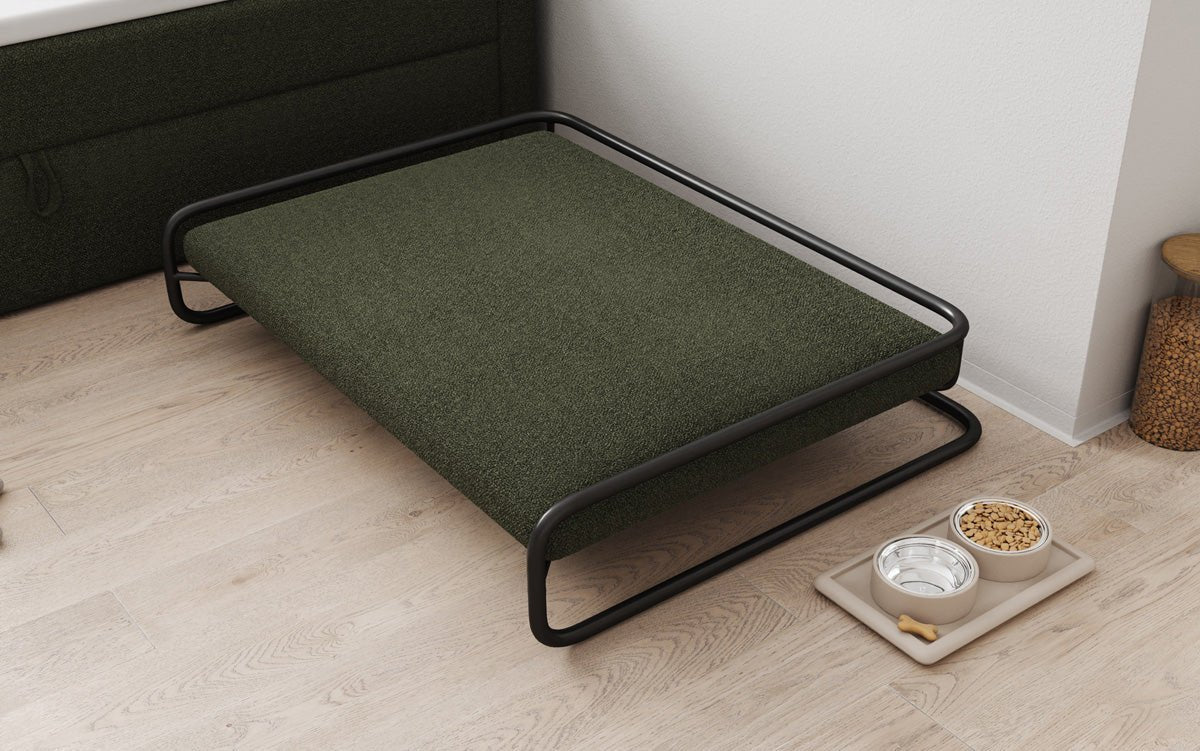 Hundebett Arlo 110×80cm in Bouclé