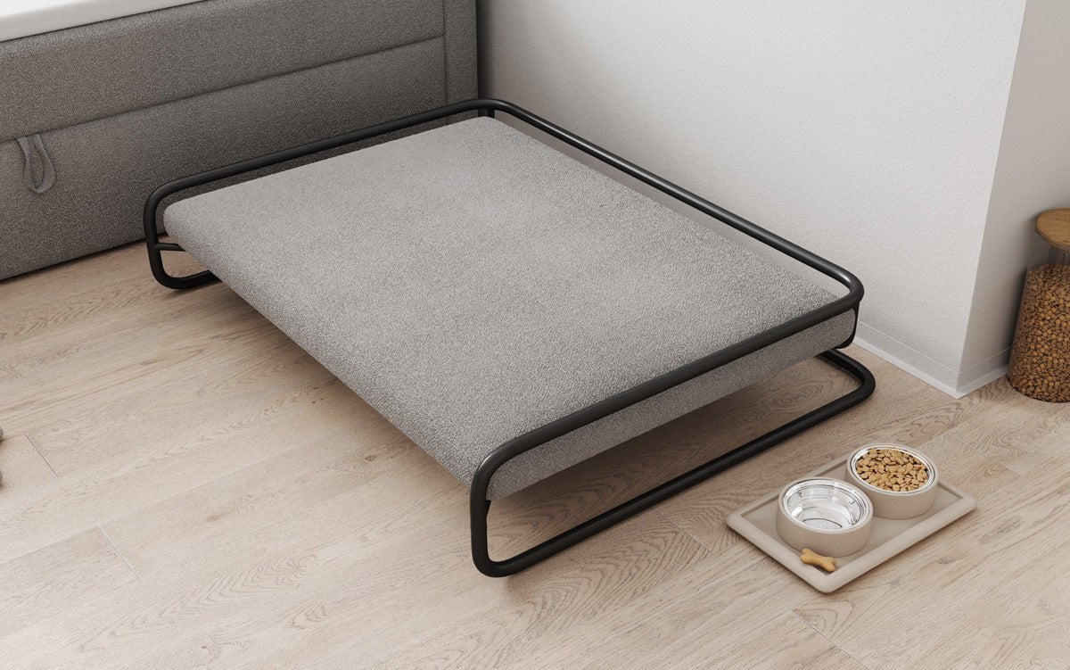 Hundebett Arlo 110×80cm in Bouclé