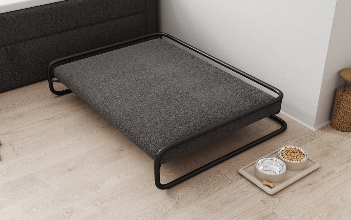 Hundebett Arlo 110×80cm in Bouclé