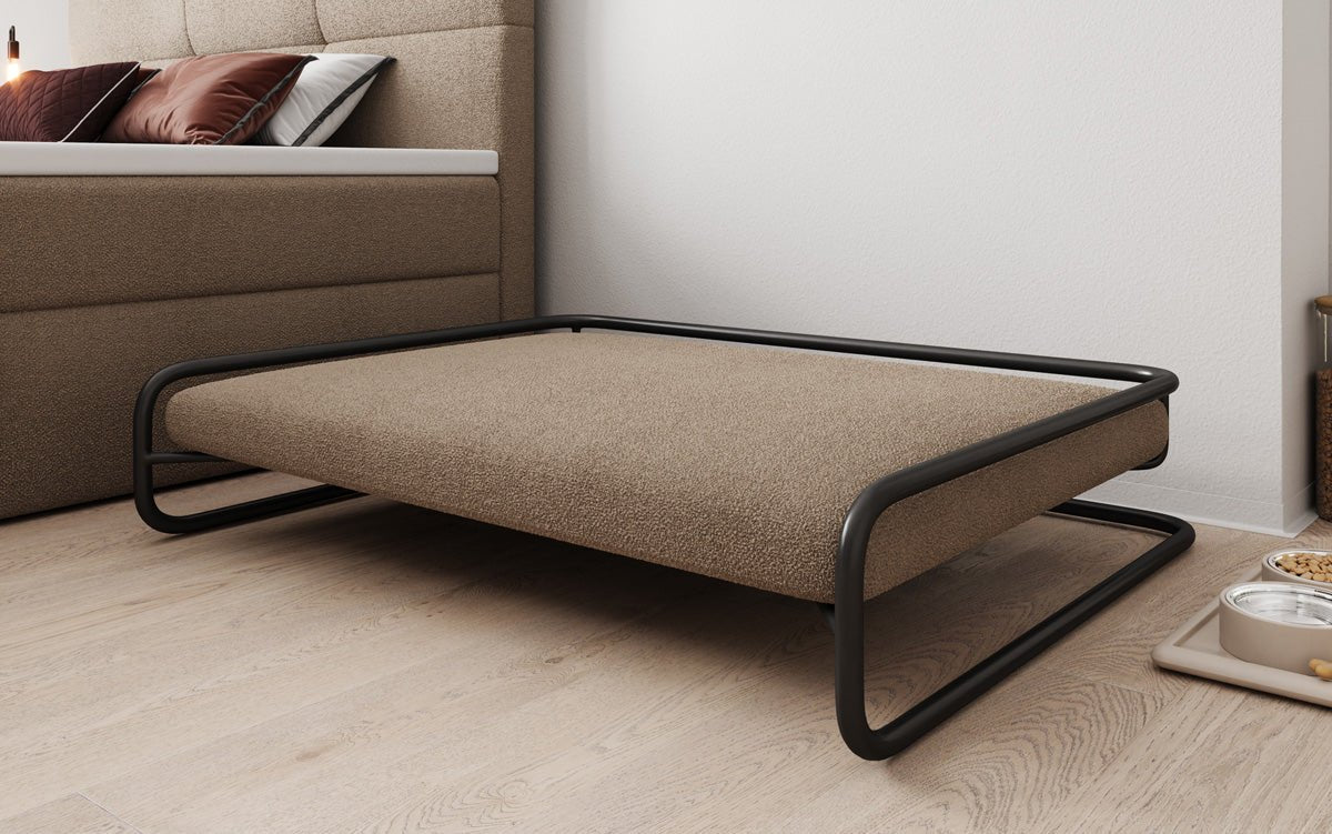 Hundebett Arlo 110×80cm in Bouclé