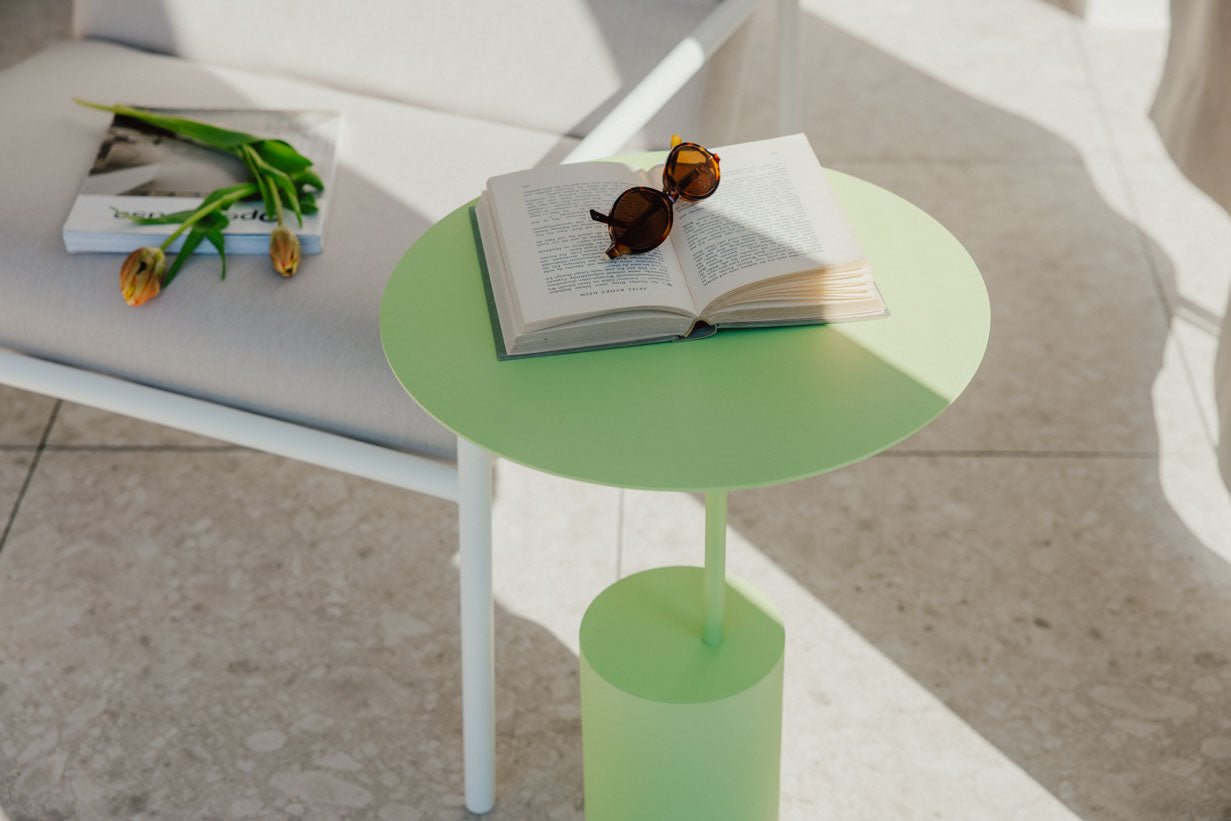 Couchtisch/Beistelltisch Ciro – Edelstahl-Design für Indoor & Outdoor