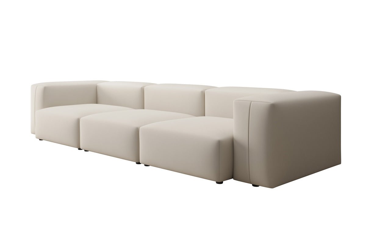 Designer 3 Sitzer Sofa Snug in Stoff