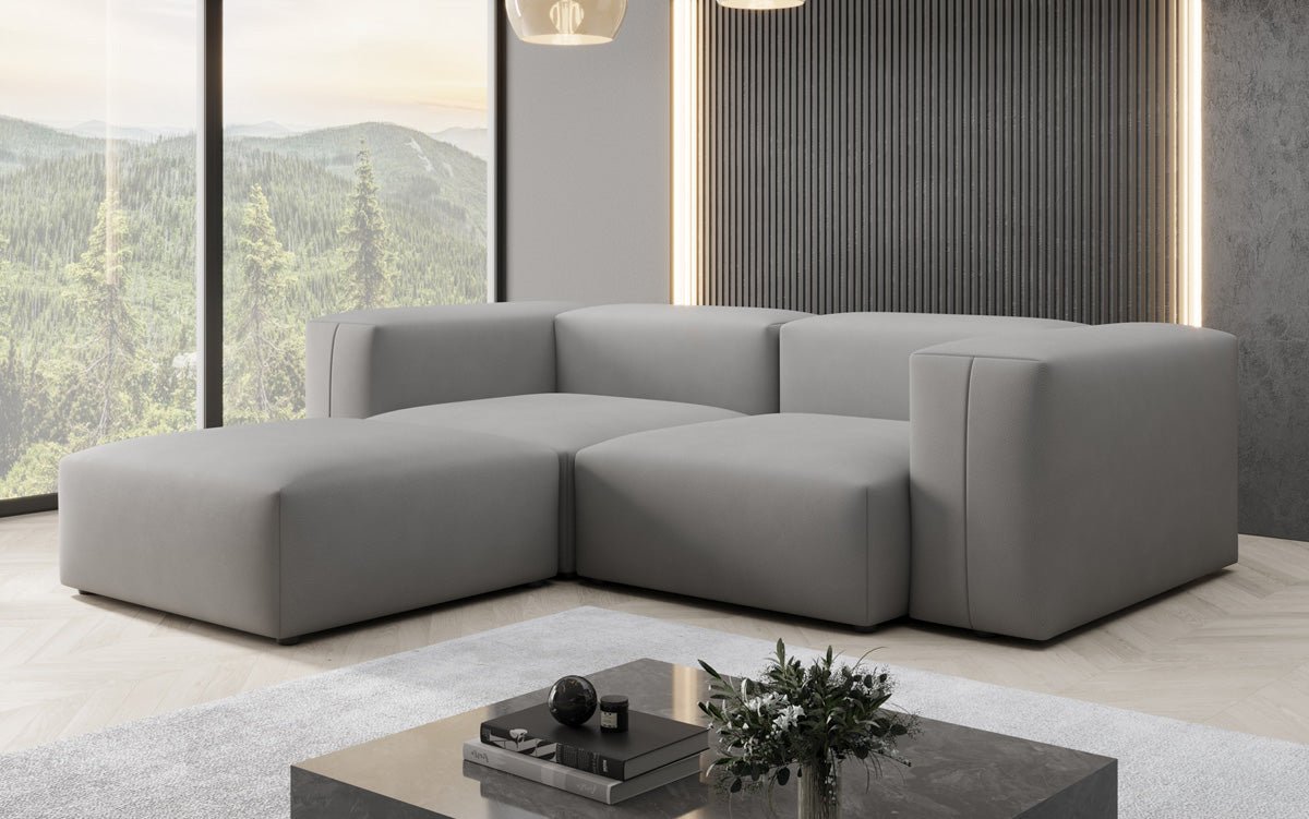 Designer L Sofa Snug Mini in Stoff