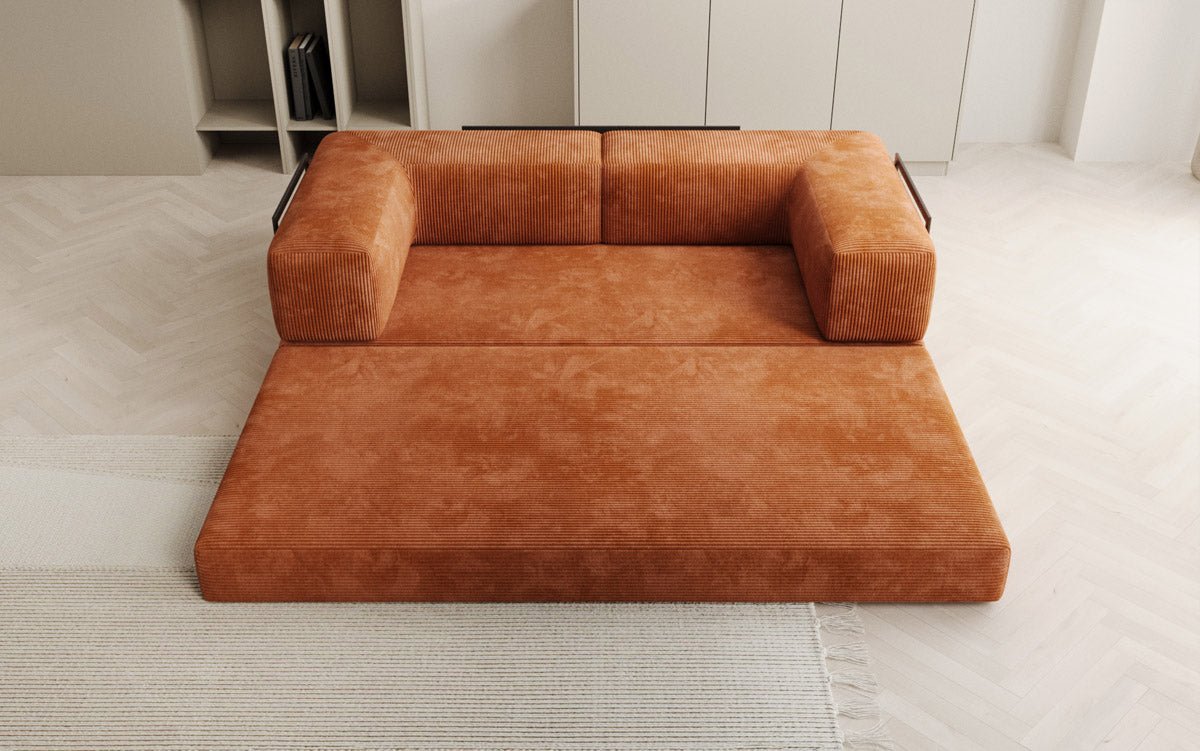 Designer Sofa Lazy 3 Sitzer in Cord