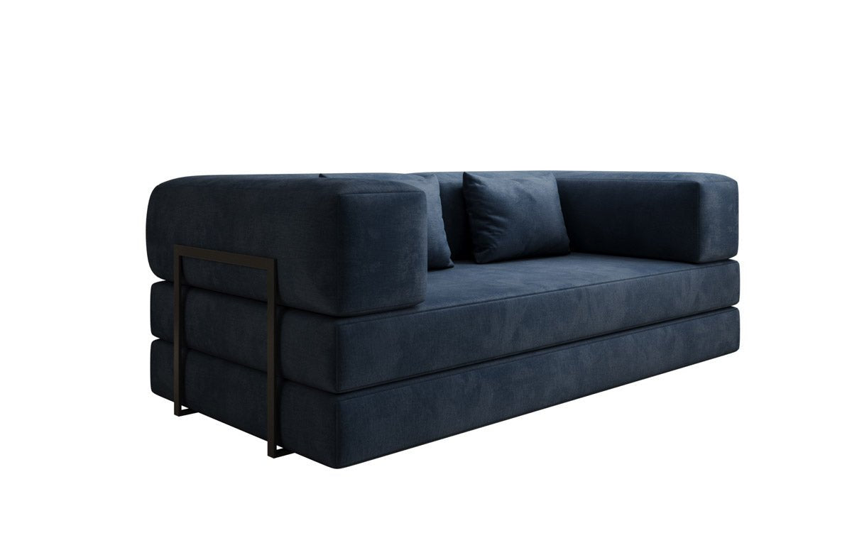 Designer Sofa Lazy 3 Sitzer in Samt