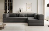 Designer Sofa Lazy L in Bouclé