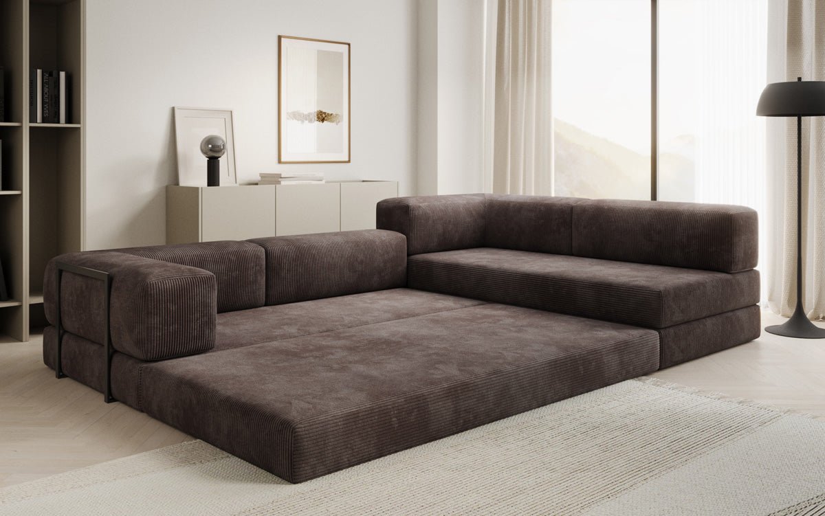 Designer Sofa Lazy L in Cord
