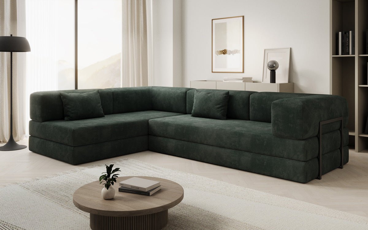 Designer Sofa Lazy L in Cord
