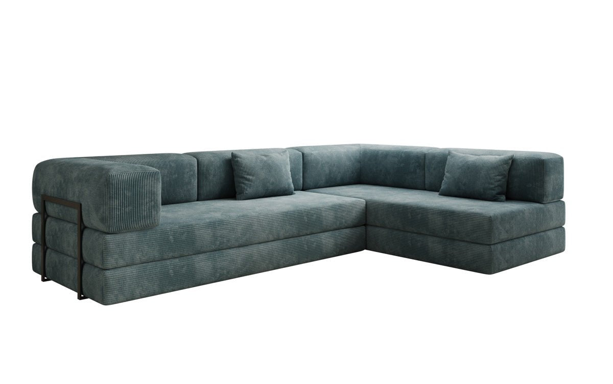 Designer Sofa Lazy L in Cord