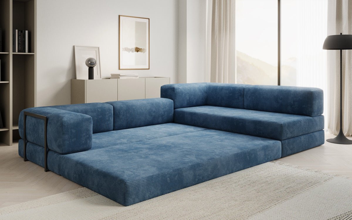 Designer Sofa Lazy L in Cord