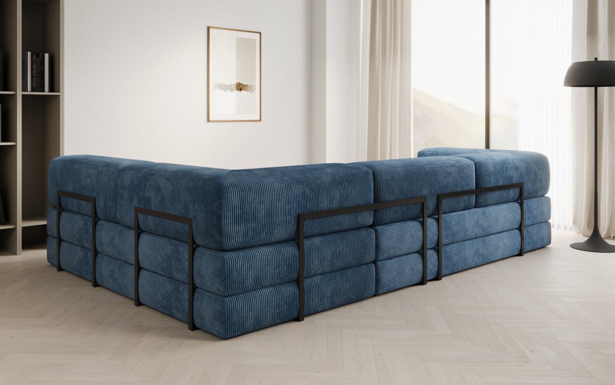Designer Sofa Lazy L in Cord
