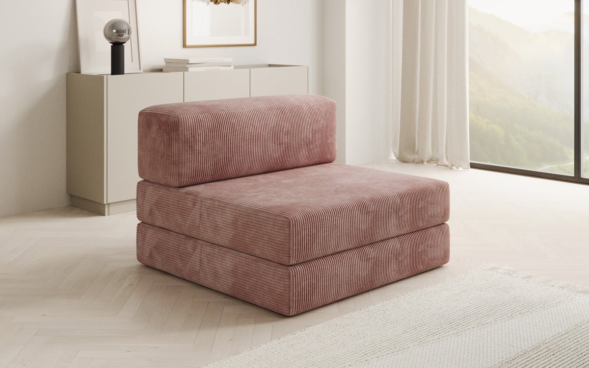 Designer Sofa Mittelmodul Lazy in Cord