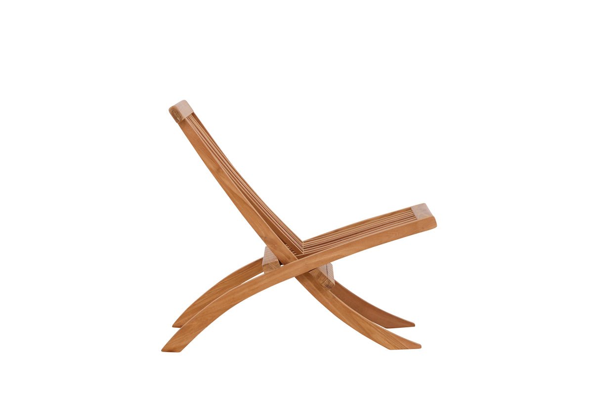 Garten- Loungesessel June - Aus Teakholz in Natur-Optik