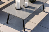 Garten Loungeset Isadora – 4-teilig mit Tisch in Betonoptik & wetterfest