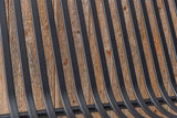 Gartenbank Rover - in beigefarbener oder schwarzer Aluminiumoptik