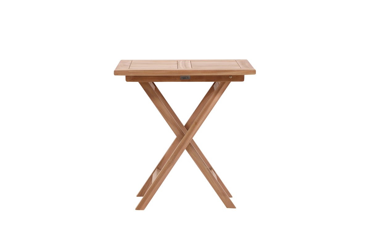 Gartentisch Arvo - Quadratischer Café-Tisch aus massivem Teakholz