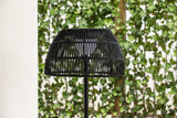 Outdoor-Stehlampe „Elan“ – wetterfeste Stehleuchte aus Bambus & Metall