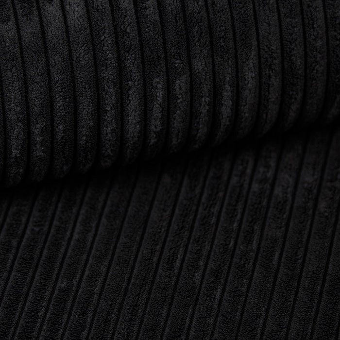 Modulares Ecksofa Yuma mit Beistellhocker aus Cord