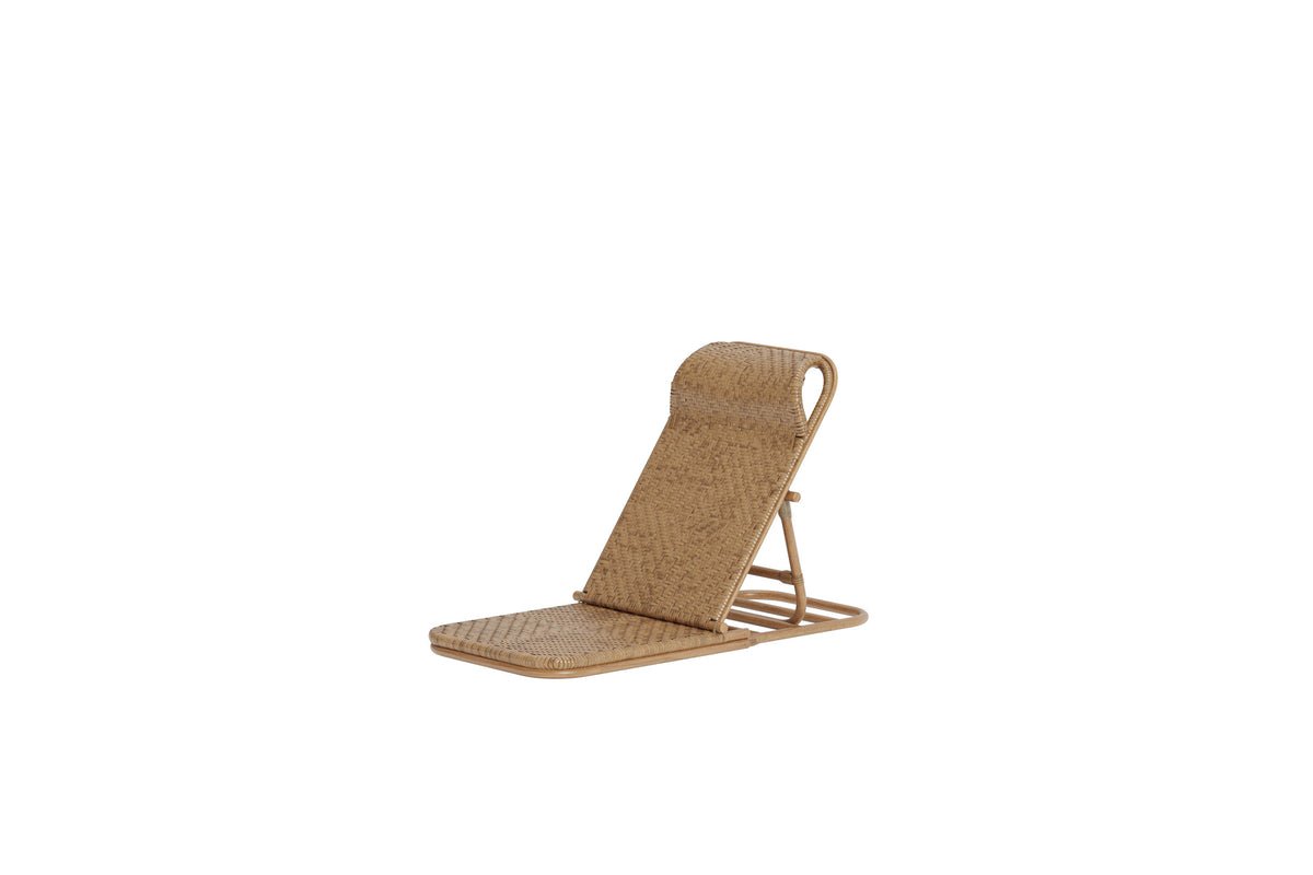 Sonnenliege Tirona - aus braunem Rattan