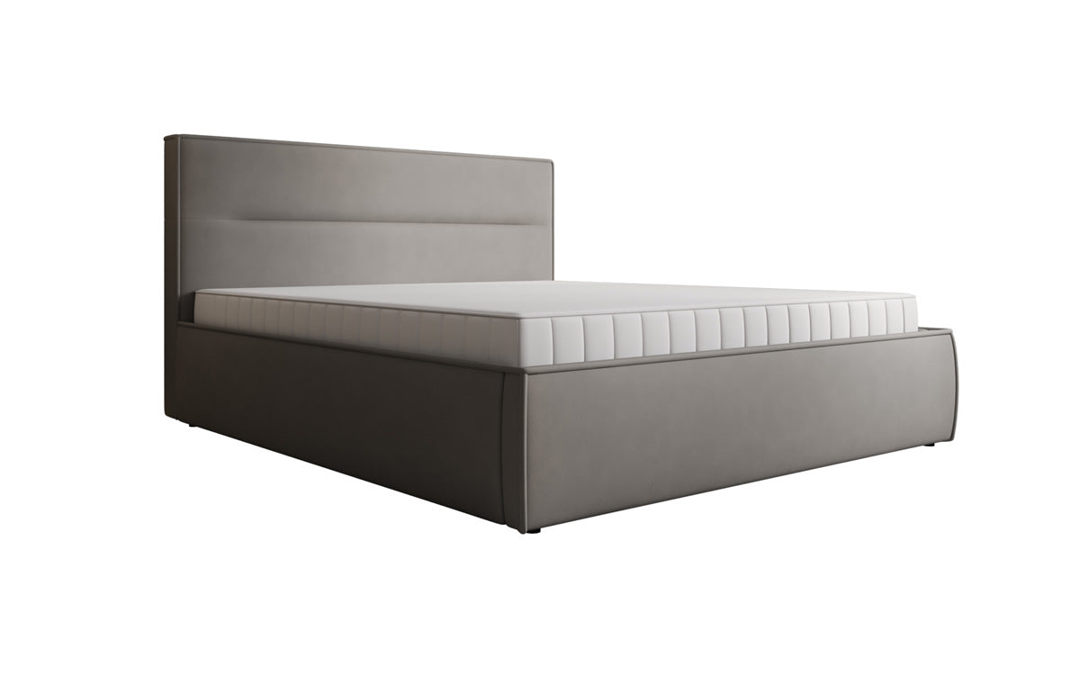 Designer Polsterbett Merry Stoff mit Stauraum