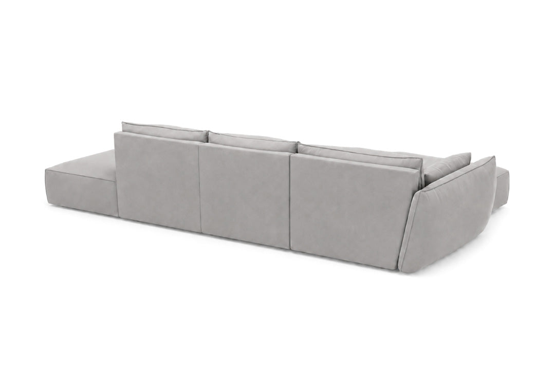 Designer Sofa Nuvola L Open in Samt
