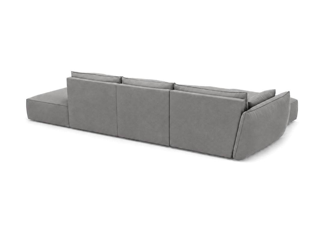 Designer Sofa Nuvola L Open in Samt