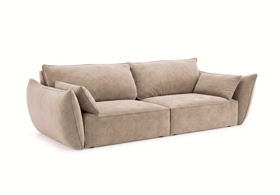 Designer Sofa 3 Sitzer Nuvola in Samt