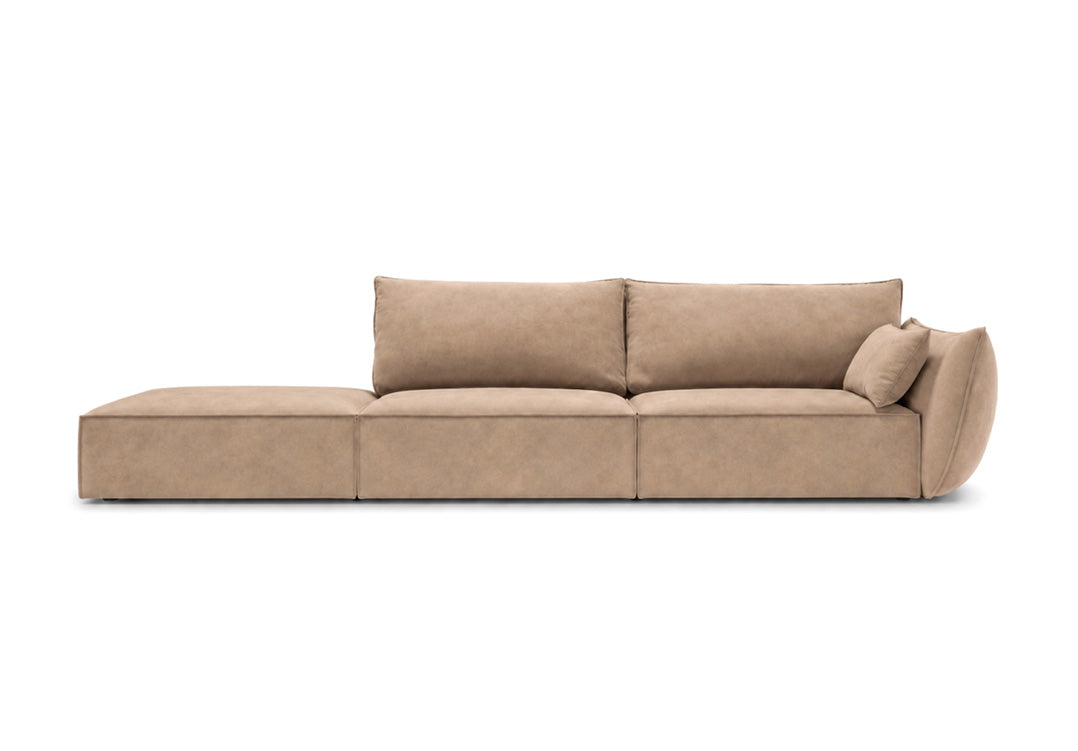 Designer Sofa Chaise Longue Nuvola in Samt