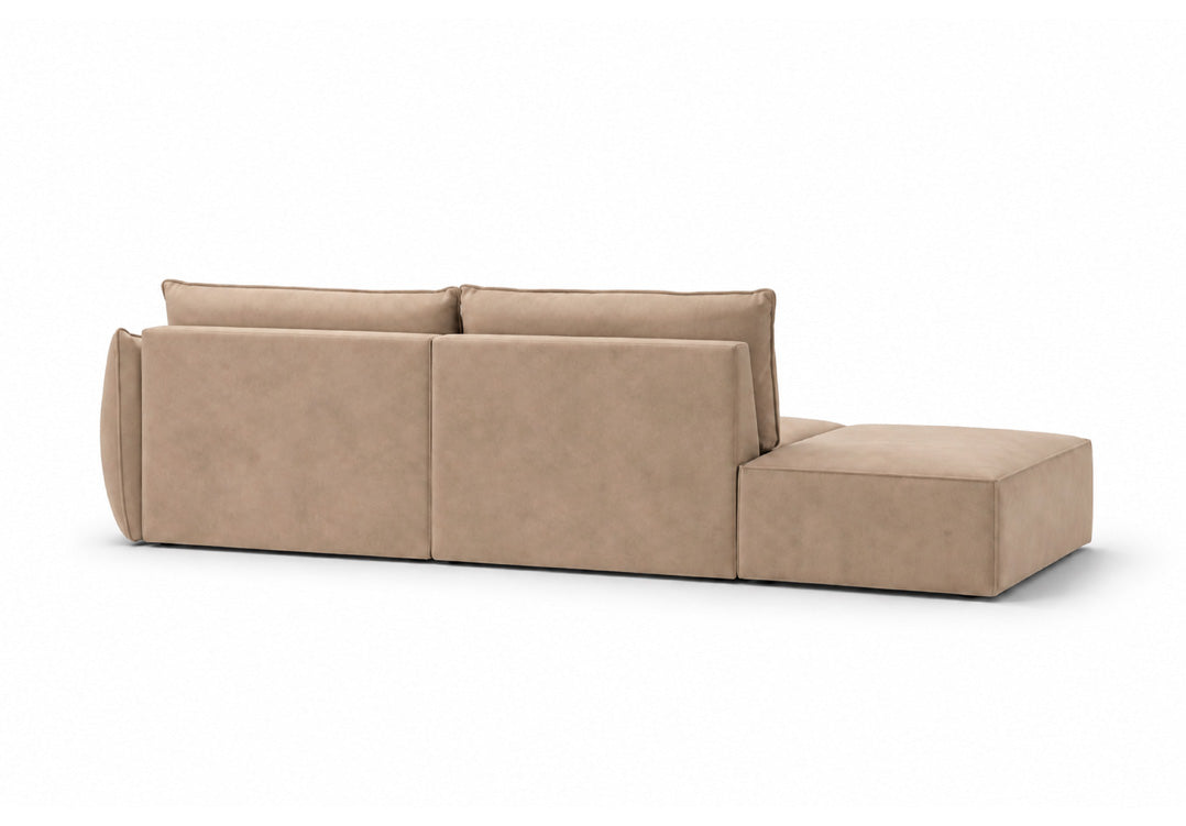 Designer Sofa Chaise Longue Nuvola in Samt