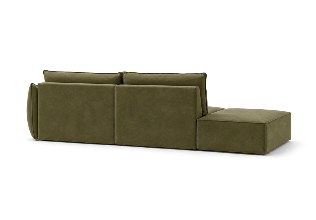 Designer Sofa Chaise Longue Nuvola in Samt