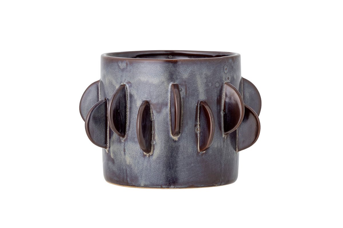 Blumentopf Fairyl – glitzerndes Steingut