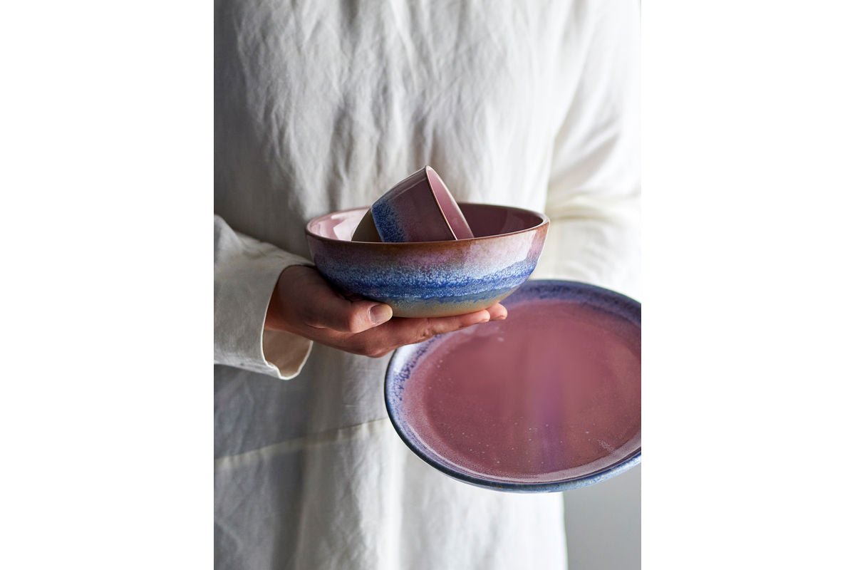 Schale Ceréa – aus Steingut gerfertigt - Reaktivglasur