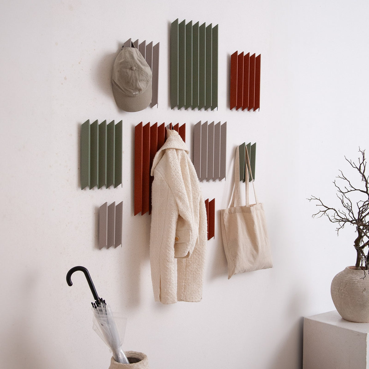 Designer Wandgarderobe Falora