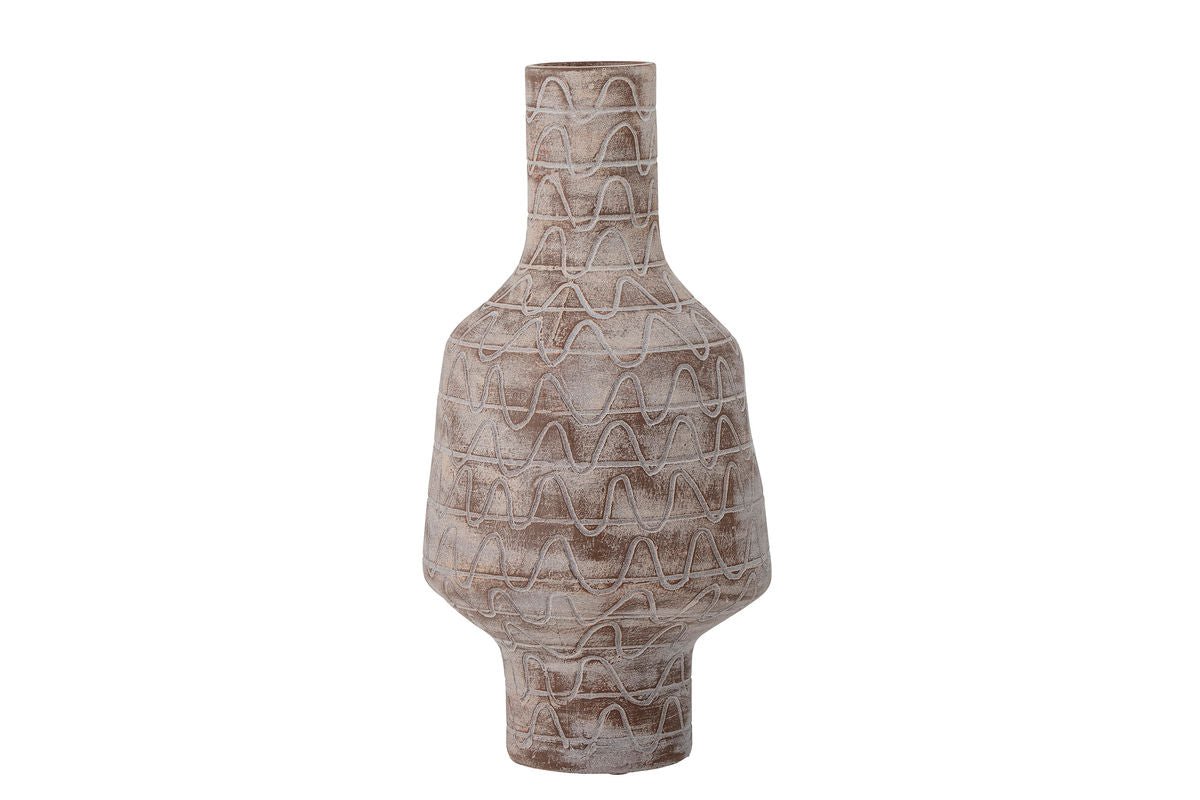 Vase "Otopia" - braunes Keramik