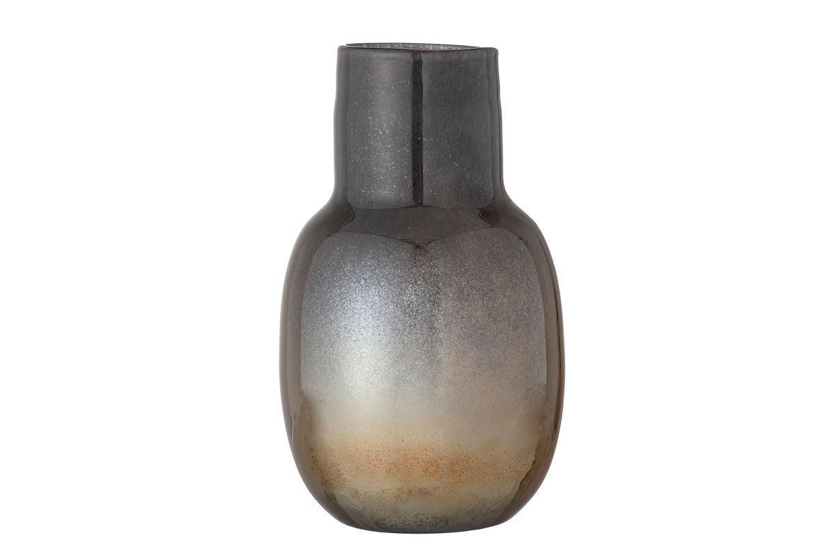 Vase „Amara“ – Braunes Glas