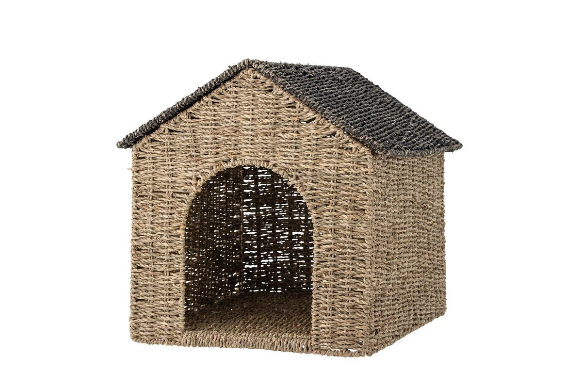 Aufbewahrungskorb Ola - handgefertigter Spielhaus-Korb aus Seegras