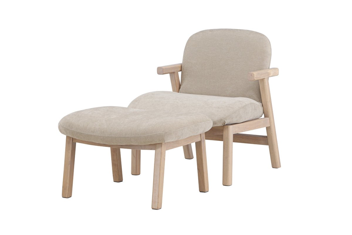 Sessel Railey II - mit zugehörigem Hocker