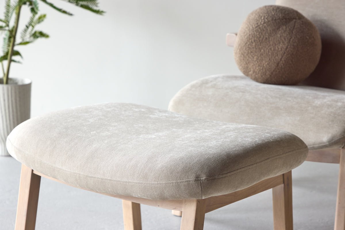 Sessel Railey II - mit zugehörigem Hocker