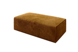 Beistellhocker Vasto in Cord – Amber