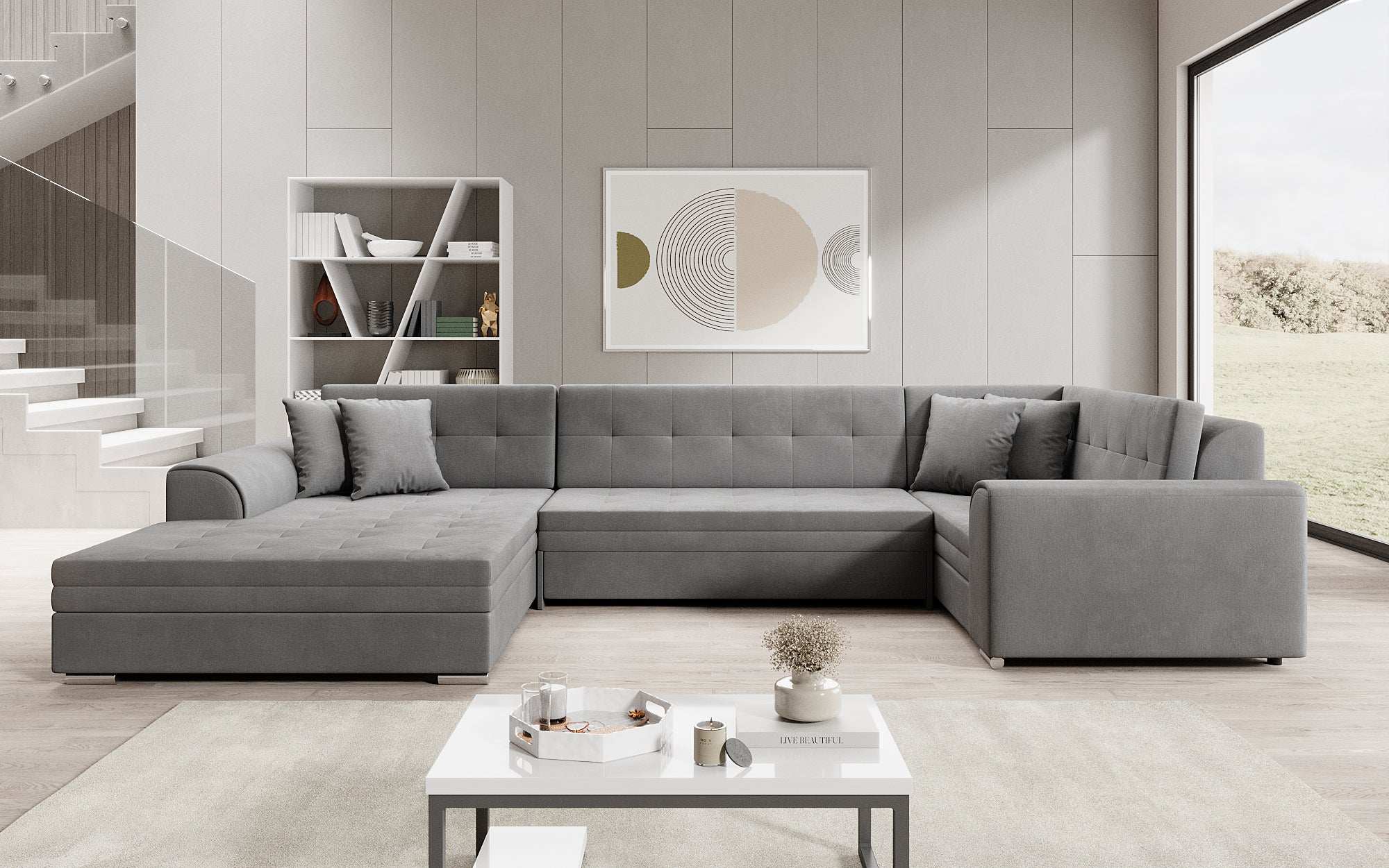 Designer Sofa Velio with Sleeping Function